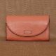 Handcrafted Blush Wallet Leather Compact Functional Luxury